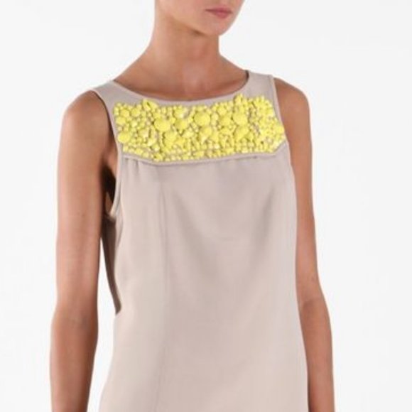 Tibi Iona Embellished Tank Shell Beaded - Picture 2 of 5
